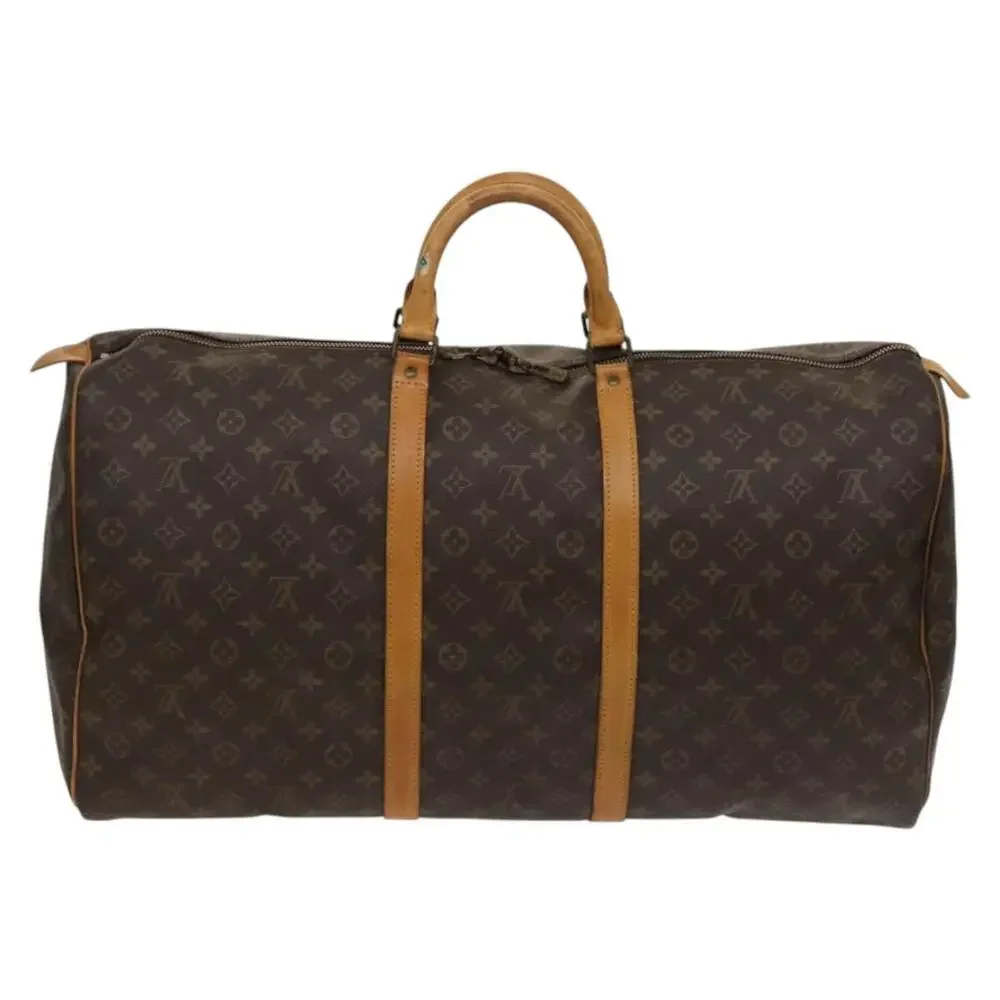 LOUIS VUITTON Monogram Keepall 60 Boston Bag M41422